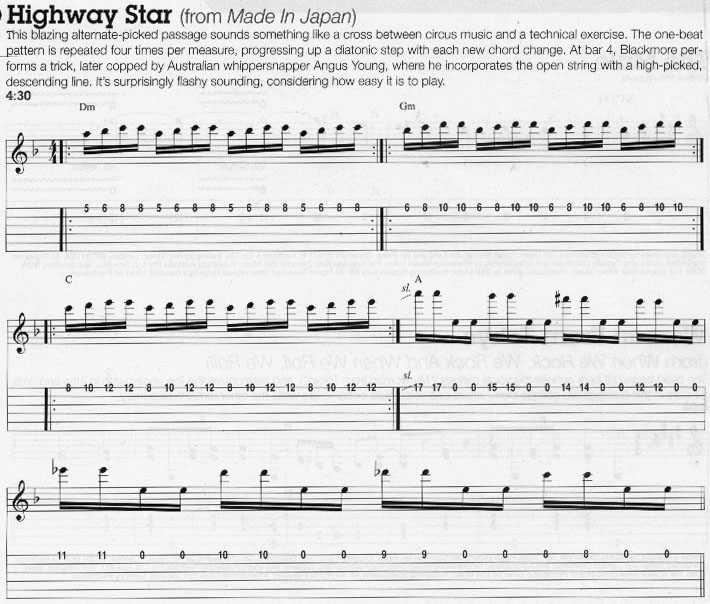 Текст песни highway. Highway Star Deep Purple табы. Highway Star Deep Purple Соло. Highway Star Ноты для гитары. Highway Star Соло Ноты.